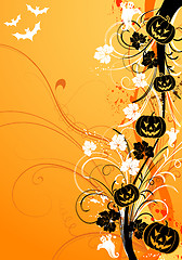 Image showing Abstract halloween background