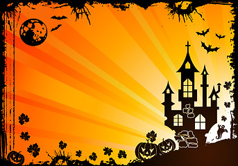 Image showing Halloween frame