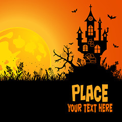 Image showing Halloween background