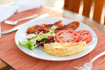 Image showing delicious breakfast