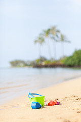 Image showing sand toys