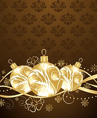 Image showing beautiful Christmas background