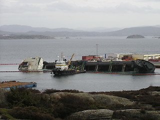 Image showing Ship rescue_Aagotnes_Norway_28.03.04