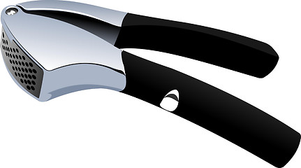 Image showing Garlic press vector illustration