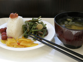Image showing Japanese breakfast