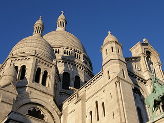 Image showing Sacre Coeur Cathedral, Paris, France