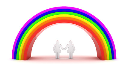 Image showing Lesbian couple