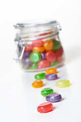 Image showing Colour sweets 