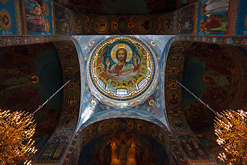 Image showing Interior of orthodox church 