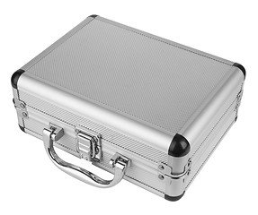 Image showing Aluminum suitcase