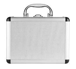 Image showing Aluminum suitcase