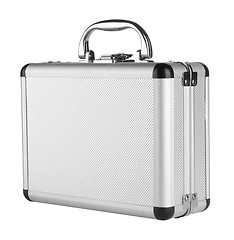 Image showing Aluminum suitcase