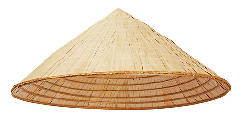 Image showing Asian conical hat