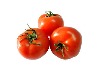 Image showing Three Tomatoes