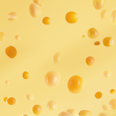 Image showing Background of cheese