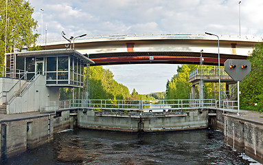 Image showing Closed sluice