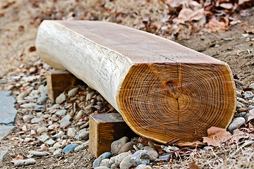 Image showing Park bench