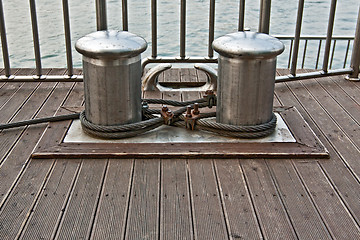 Image showing Metal bollard 