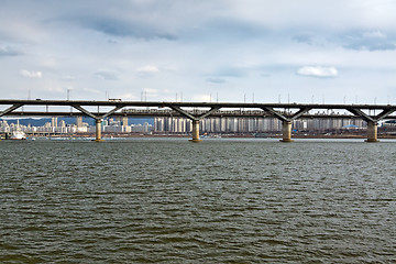 Image showing Bridge over Han river in Seoul