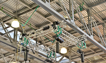 Image showing ceiling slabs in industrial buildings