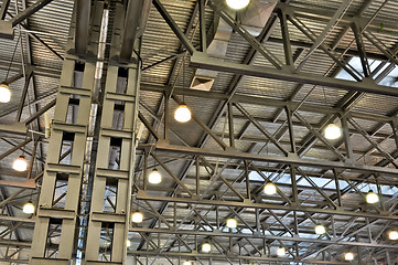 Image showing ceiling slabs in industrial buildings