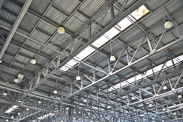 Image showing ceiling slabs in industrial buildings