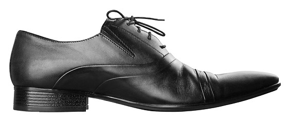 Image showing Black man's shoe