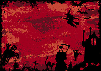 Image showing Halloween frame