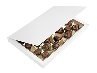Image showing Box with chocolates