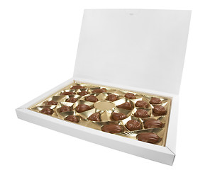 Image showing Box with chocolates