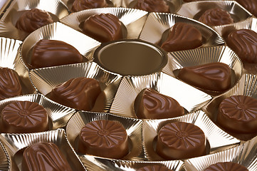 Image showing Box with chocolates