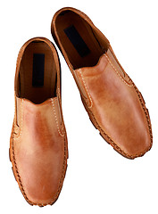 Image showing Brown man's shoes