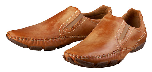 Image showing Brown man's shoes
