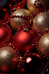 Image showing christmas balls 