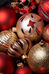 Image showing christmas balls 
