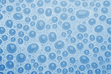 Image showing Close-up of water drops