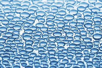 Image showing Close-up of water drops