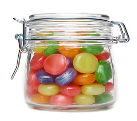 Image showing Colour sweets 