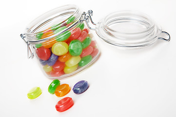 Image showing Colour sweets 