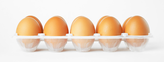 Image showing eggs in the package