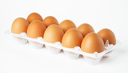 Image showing eggs in the package