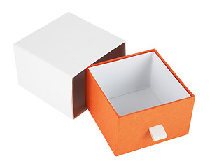 Image showing Empty cardboard box