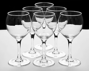 Image showing empty glasses