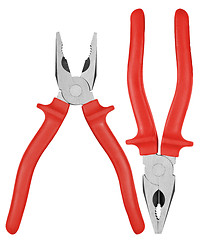 Image showing Flat-nose pliers