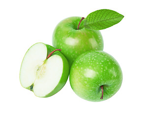 Image showing fresh green apples