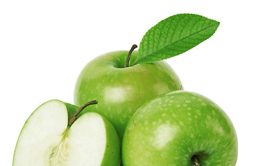 Image showing fresh green apples