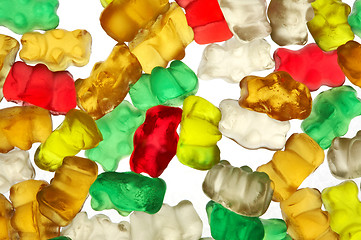 Image showing Gummi-bears on white background_2