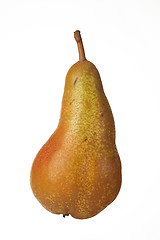 Image showing Juicy pear on a white background