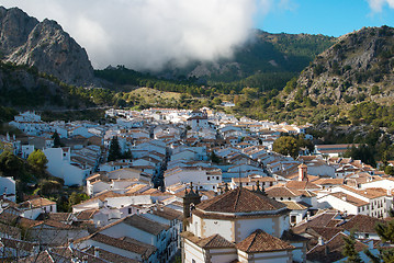 Image showing Whitewashed Andalusian town