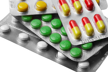 Image showing Macro of pills